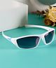 PASSION PETALS Colour Blocked Aviator Sunglasses - White