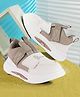 PASSION PETALS Colour Blocked Slip On Shoes - Brown & White