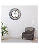 Olive Tree Wooden Designer Rangoli Wall Clock for Home | Wooden Round Wall Clock with Glass for Living Room Bedroom | Designer Wooden Stylish Clocks for Home walls