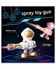 AKN TOYS Light Music Astronaut Disinfection Electric Mini Sprayer Bath Toy Water Spray Gun Toys- PACK OF 1 -( COLOR MAY VARY )