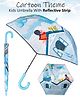 Fiddlerz Cartoon Printed Umbrella - Navy Blue