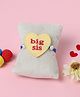 The Magic Wand Trendy Big Sis Rakhi With Pearl For Kids - Yellow