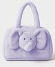 Mi Arcus Plush Elephant Applique Detailed Handbag - Lavender