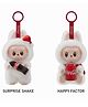 YAMAMA Cute Labubu Cocacola Style Vinyl Plush Keychain Mystery Box Collectible Toy for Kids & Adults  (Pack of 1 - Color and Design May Vary)