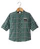Dapper Dudes Full Sleeves Checked Shirt - Green
