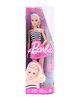 Barbie Fashionista Doll 6 with Blonde Hair Black & Pink - Height 29.8 cm
