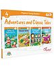Young Readers Storybook Set  4 Adventure & Classic Tales for Kids | Illustrated Chapter Books Featuring Aesop's Fables, Princess Stories, Animal Adventures & More - English