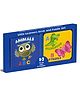 Little Learners Book and Puzzle Set Animals  A B C Learning Book - English