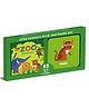 Little Learners Book and Puzzle Set Zoo Animals Learning Book - English