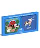 Little Learners Book and Puzzle Set On the Farm Learning Book - English