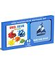 Little Learners Book and Puzzle Set Red, Blue and More - English