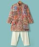 Little Bull Full Sleeves Paisley Printed Kurta & Pyjama Set - Multi Colour
