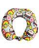 FunBlast Cartoon Print Travel Neck Pillow - Multicolor
