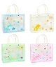 FunBlast Cartoon Print  Hand Carry Bags for Gifting - Pack of 4 (Multicolor)