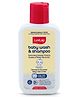 Luv Lap 2 in 1 Natural Baby Wash & Shampoo with Chamomile Oatmeal & Shea Butter in Tear Free & Paraben Free Formula - 100 ml