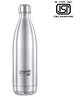Classic Essentials Insulated Double Wall Vacuum Stainless Steel Water Bottle 750 ml Flask (Pack of 1, Silver, Steel)