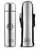 Sanjeev Kapoor by Classic Essentials Insulated Double Wall Vacuum Stainless Steel Water Bottle - 1000 ml Flask (Pack of 1, Silver, Steel)