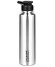 Classic Essentials Stainless Steel Thunder Fridge/GYM Bottle 1000 ml Bottle (Pack of 1, Silver, Steel)