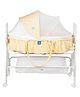 Mee Mee 2 in 1 Baby Cradle Bassinet (Yellow)