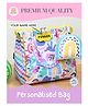 Rosada Abstract DIY Personalised Tote Bag | Waterproof Multipurpose Kids Bag with Alphabet Name Kit & Toy Hanging  Medium (11 x 11 inches)
