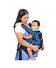 Mee Mee Comfy New Born Baby Carrier With 4 Baby carrying Modes Lightweight & Adjustable | Neck Support Baby Sling Carrier with Padded waist Support (Navy Blue)