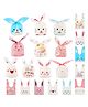 Birthday Popper 50 Pcs Animal Ear Gift Pouches (Large 26.5 x 15.5 cm)  Assorted Bunny-Ear Designs for Return Gifts, Chocolates, Cookies, Jewelry  Cute Reusable Gift Bags for Kids