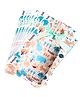 Birthday Popper Happy Animals 50 Pcs Drawstring Treat Bags Gift Pouches for Return Gifts, Cookies, Candy, Small Toys  Reusable Food Storage Gift Bags for Kids