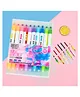 Birthday Popper Magic Color Changing Highlighters  Pack of 10 Dual-Tip Pens with 20 Fluorescent Shades |Erasable & Non-Toxic Markers for Kids for Drawing, School Supplies, and Creative Gifting