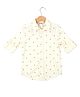 Under Fourteen Only Full Sleeves Abstract Printed Shirt - Yellow
