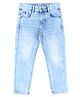 Under Fourteen Only Mild Washed & Distressed Jeans - Light Blue