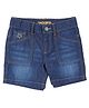 Under Fourteen Only Mild Washed Shorts - Blue