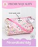 Rosada Princess DIY Personalised Duffle Bag, Waterproof Multipurpose Kids Bag with Alphabet Name Kit & Toy Hanging  Onesize