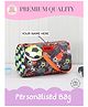 Rosada Soccer DIY Personalised Duffle Bag, Waterproof Multipurpose Kids Bag with Alphabet Name Kit & Toy Hanging  Onesize