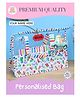 Rosada Car DIY Personalised Swimming Bag with Name Kit , Waterproof Transparent Multipurpose Kids Hand Bag for Beach, Travel & Activities  (16 Inches)