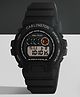 CARLINGTON Solid Digital Sports Watch - Black