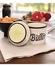 VOIDROP Ceramic Butter Box Dish Tray Bell Container with lid, Large Butter Tray Set, Butter Keeper, Butter Storage Container, Butter Storage Box, 800g Butter Box