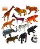 TodFod Animal Figure, Toy Set of 12 Pcs,Farm & Jungle Animal Figure, Playset, Birthday & Return Gifts,Learning Educational Toyset for Kids,Toyset, Animal Playset for Toddlers