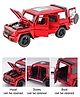 TodFod 1:24 Scale Die-Cast Benz G63 AMG Toy Car for Kids  Pull Back Action Luxury SUV Model with Openable Doors & Lights | Metal Miniature Car for Boys & Collectors | Premium Toy Vehicle Gift