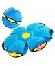 TodFod Magic Flying Ball for Kids  Transforming Deformation Soccer Disc Toy with LED Lights, Magic Boomerang Flying Frisbee Ball, Foldable Outdoor Game Toy for Boys & Girls(Multicolor)