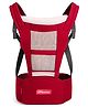 VParents Hip Seat Baby Carrier with 4 Carry Positions, Baby Carrier with Hip seat for 3 to 36 Months Baby, Adjustable New-Born to Toddler Carrier, Max Weight Up to 15 Kgs  Royal(Red)