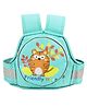 Chinmay Kids Safety Belt for Two Wheeler with Reflective Strips Portable Adjustable Safety Harness - Sea Green