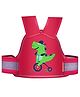 Chinmay Kids Safety Belt for Two Wheeler with Reflective Strips Adjustable Safety Harness - Dark Pink