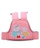 Chinmay Kids Safety Belt for Two Wheeler with Reflective Strips Adjustable Safety Harness - Light Pink