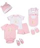 My Milestones Infant Essentials Gift Set Pink - 8 Pieces