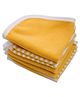 My Milestones Premium Wash Cloths Pack of 5 L 22 x B 22 cm - Mustard