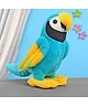 Fuzzbuzz Parrot Plush Toy Light Blue - Height 22 cm
