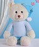 Shooting Star Bedtime Cuddy Bear Soft Toy Light Blue - Height 25 cm