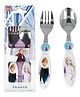 Paper Moon Cartoon Stainless Steel Cutlery Set of Spoon and Fork for Kids, 1set - Print May Vary
