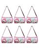 Happile Kids Labubu   theme pink blue  Six  piece shoulder bag for school/travelling/sports/Picnic Apt for 2-15 Yrs. Kids
