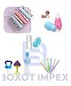 Boxot Impex  Baby Care Essentials Set - Multicolor